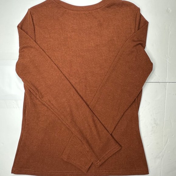 NWOT Women's Large Open back long sleeve shirt‎ pullover - Picture 2 of 5